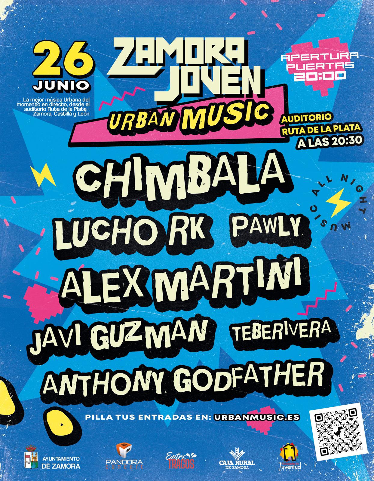 Fotografía promocional de Zamora Joven Urban Music