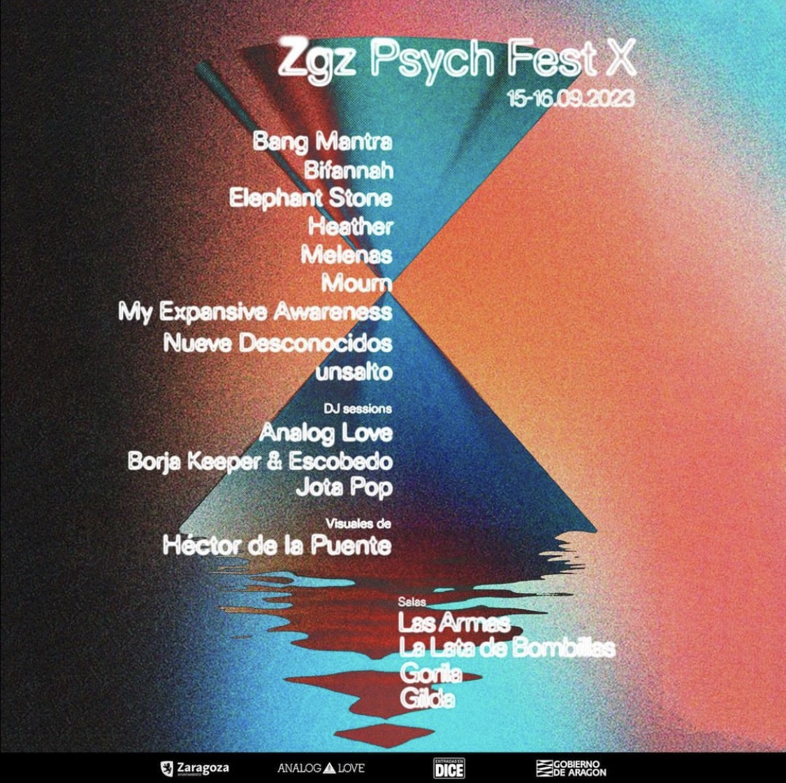 Fotografía promocional de Zaragoza Psych Fest 2023