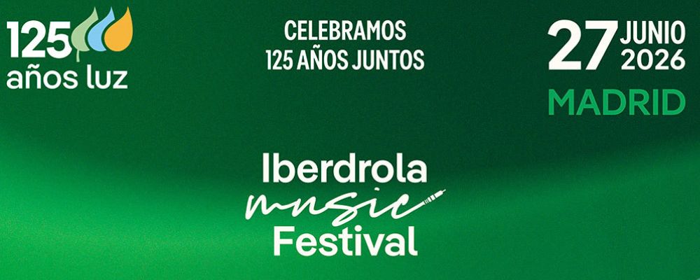 Cartel del Iberdrola Music Festival