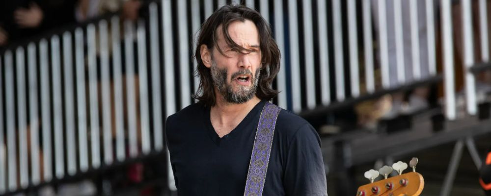 Keanu Reeves, bajista de Dogstar