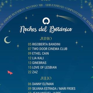 Miniatura de Noches del Botánico Aniversario Noches del Botánico