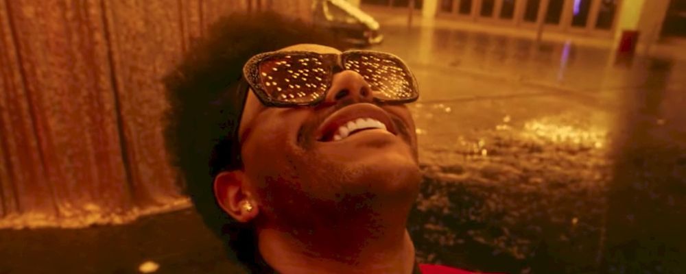 Imagen del videoclip "Blinding Lights" de The Weeknd.