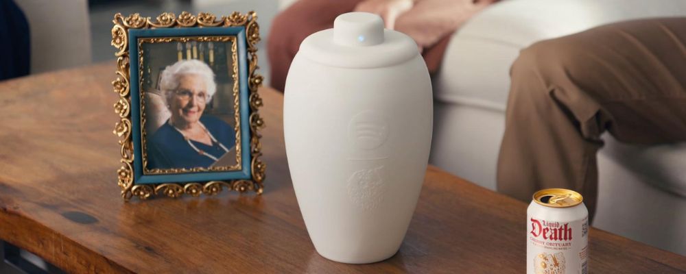 Spotify lanza una urna con Liquid Death