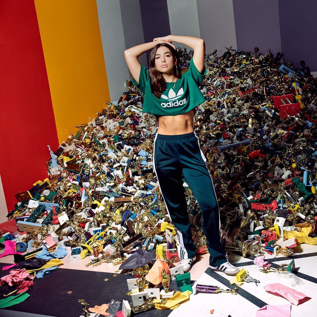 dua lipa adidas