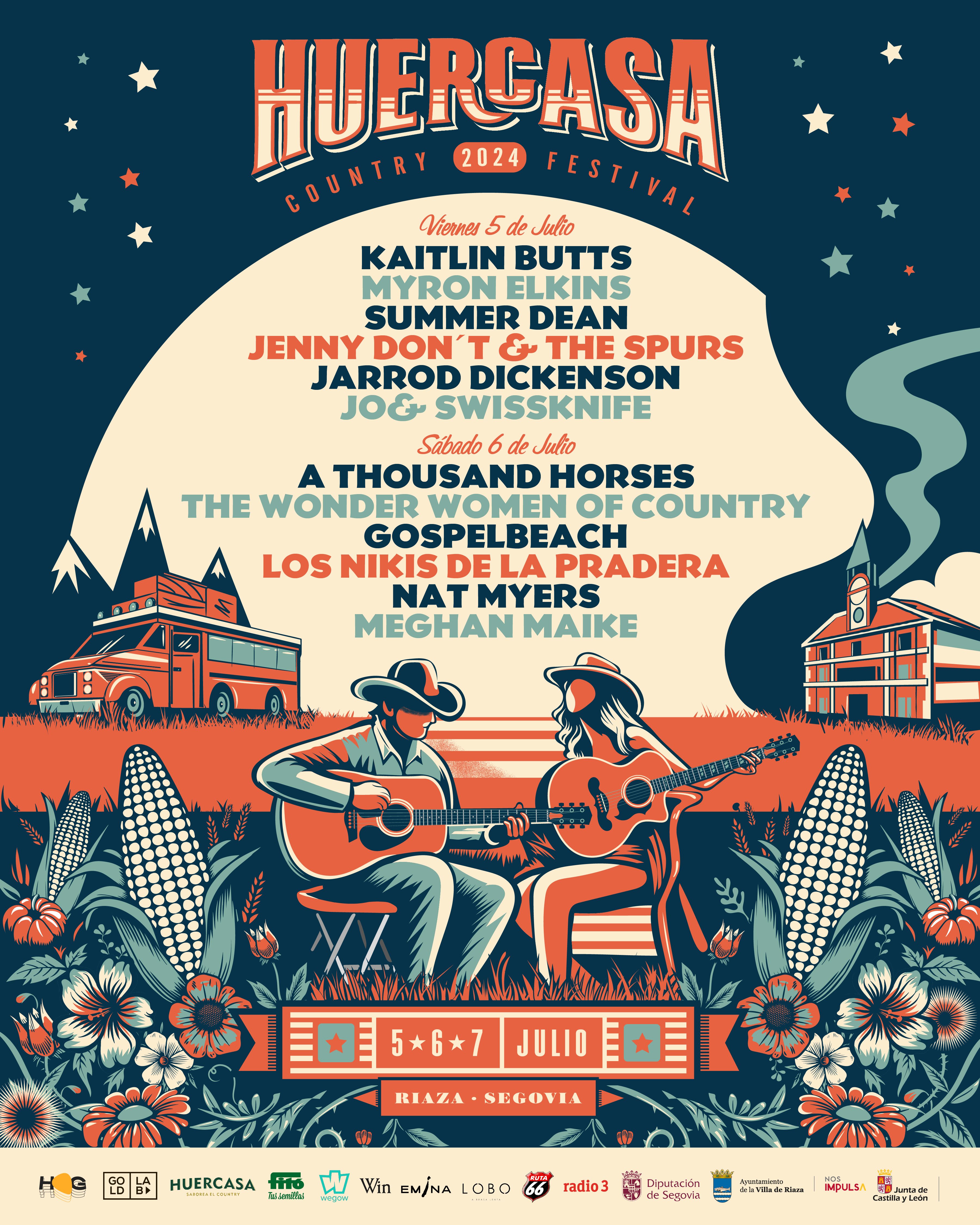 cartel huercasa country festival 2024