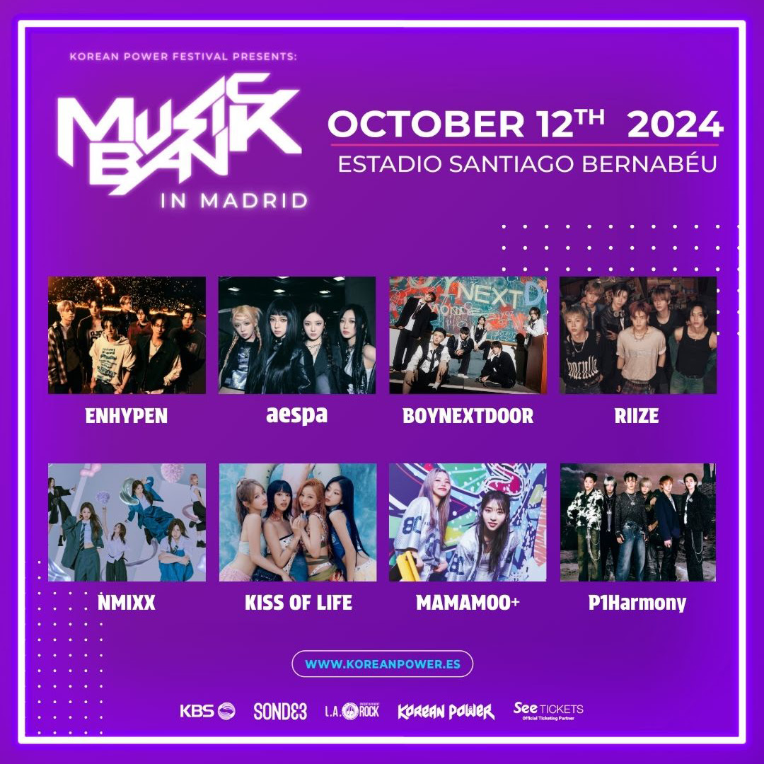 cartel music bank madrid