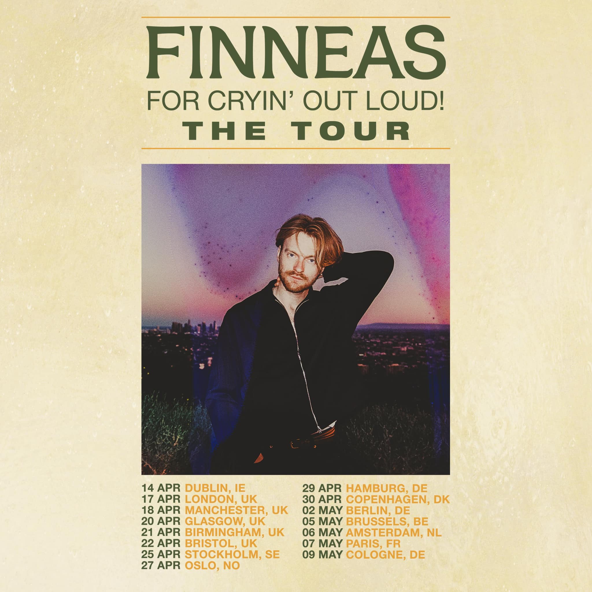 gira finneas europa y reino unido