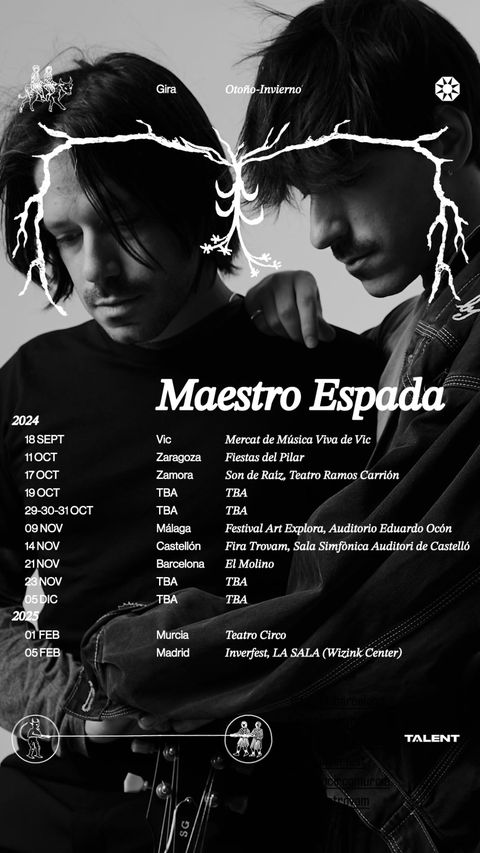 gira maestro espada 2024 2025