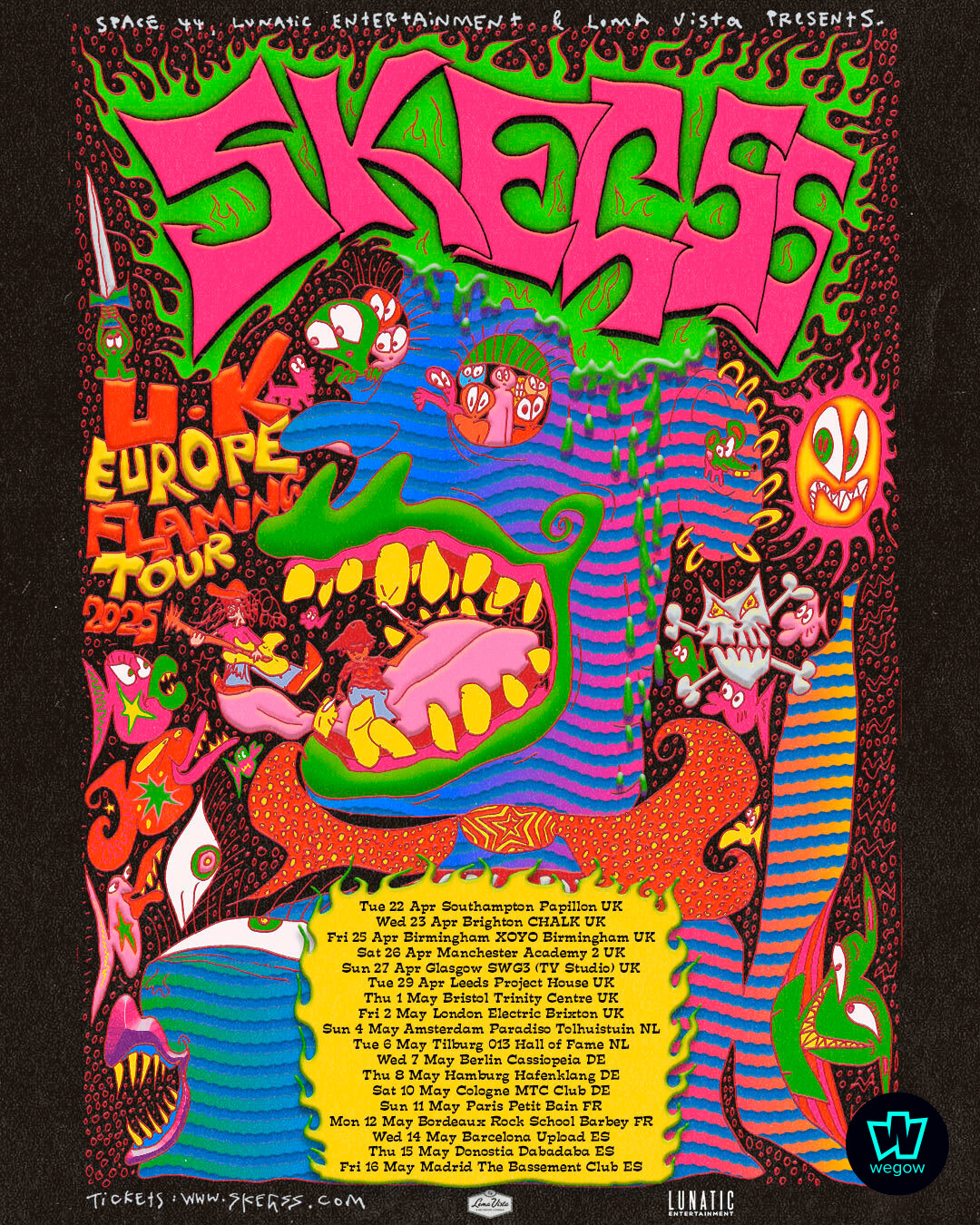 gira skegss españa