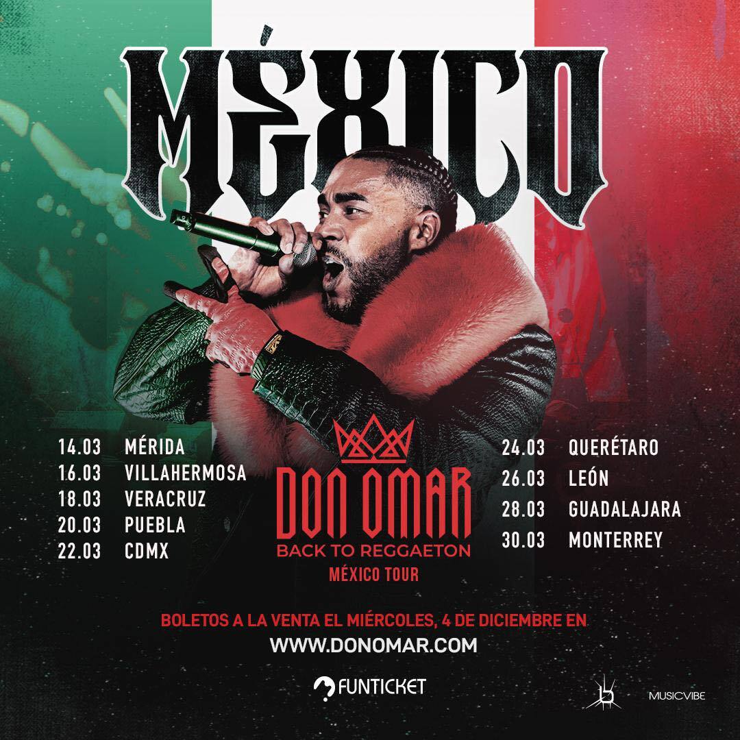 conciertos don omar mexico 2025
