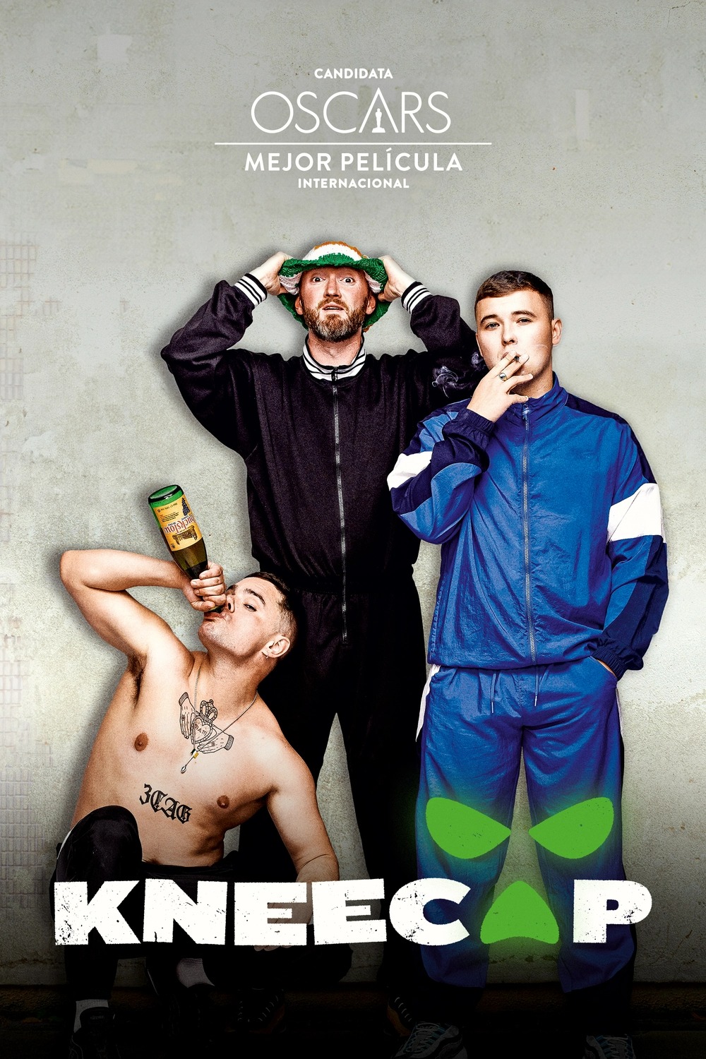portada pelicula kneecap banda