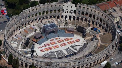 Robbie Williams concert in Pula