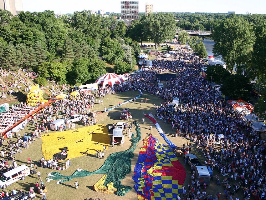 Promotional photograph of Rock the Park 2023.