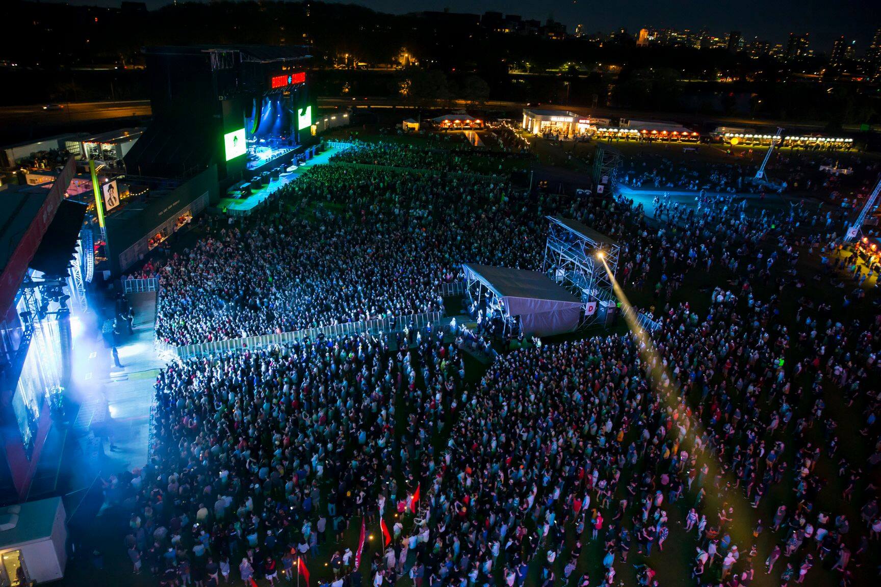Promotional photograph of Boston Calling 2023.