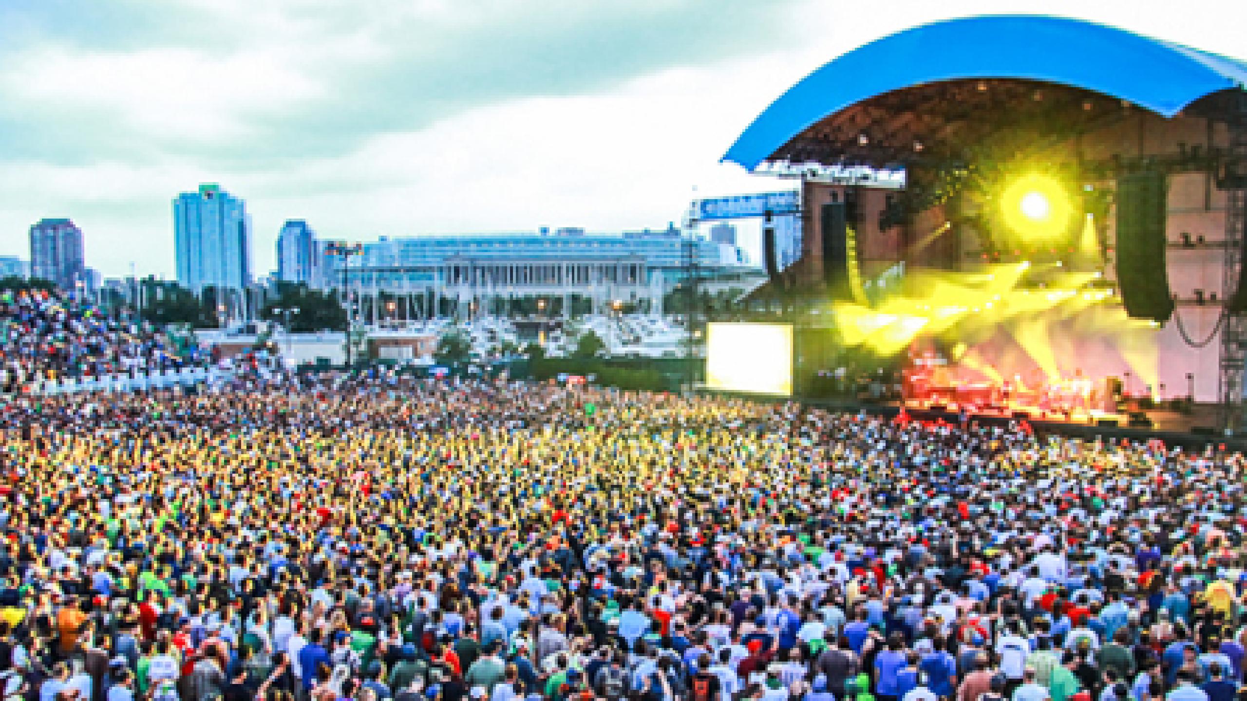 Phish Northerly Island Seating Chart