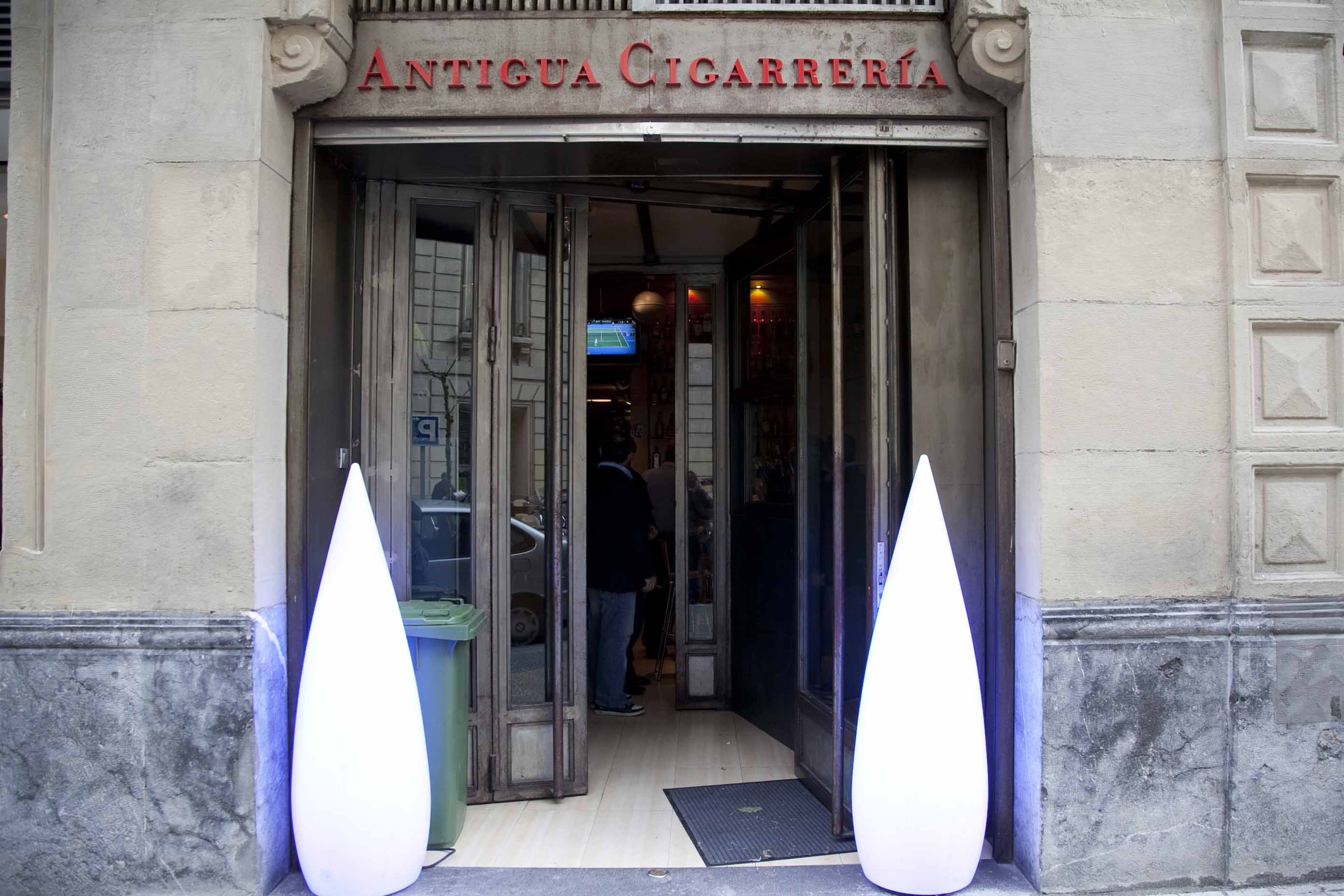 Imagen de la antigua cigarreria