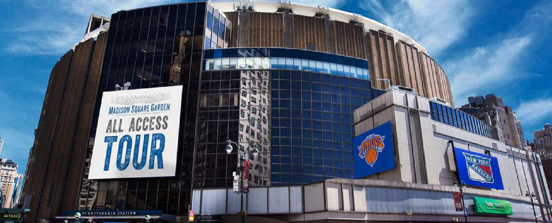 Promotional photograph of Madison Square Garden.