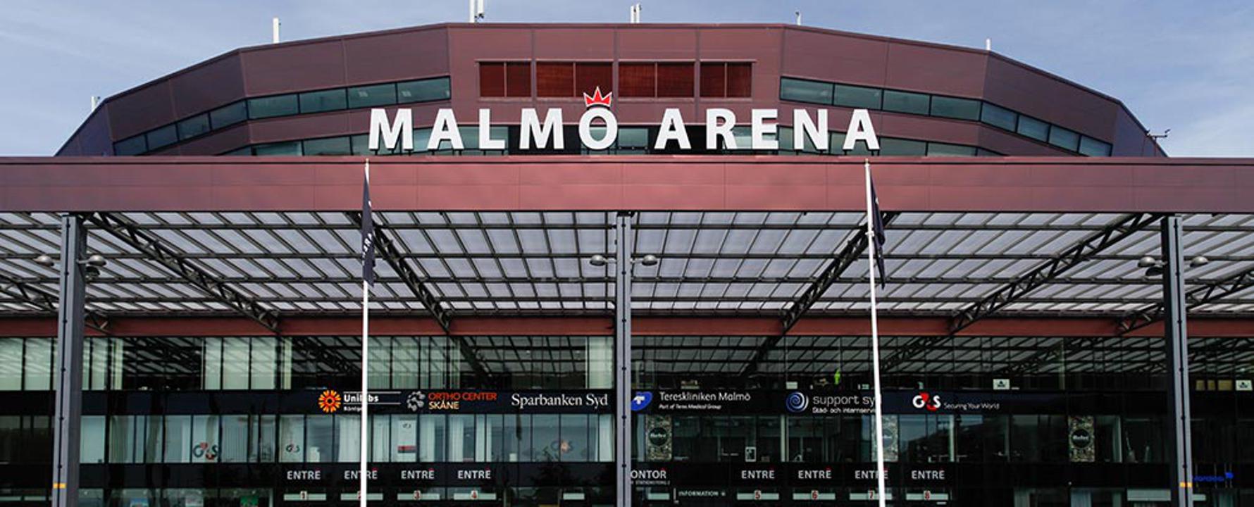 Promotional photograph of Malmö Arena.