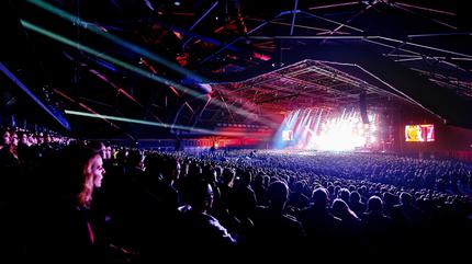 Massive Attack concert in Bruxelles