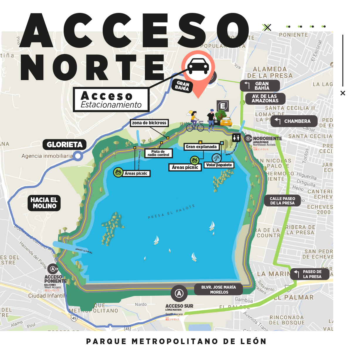 Imagen de Parque Metropolitano de León zona norte