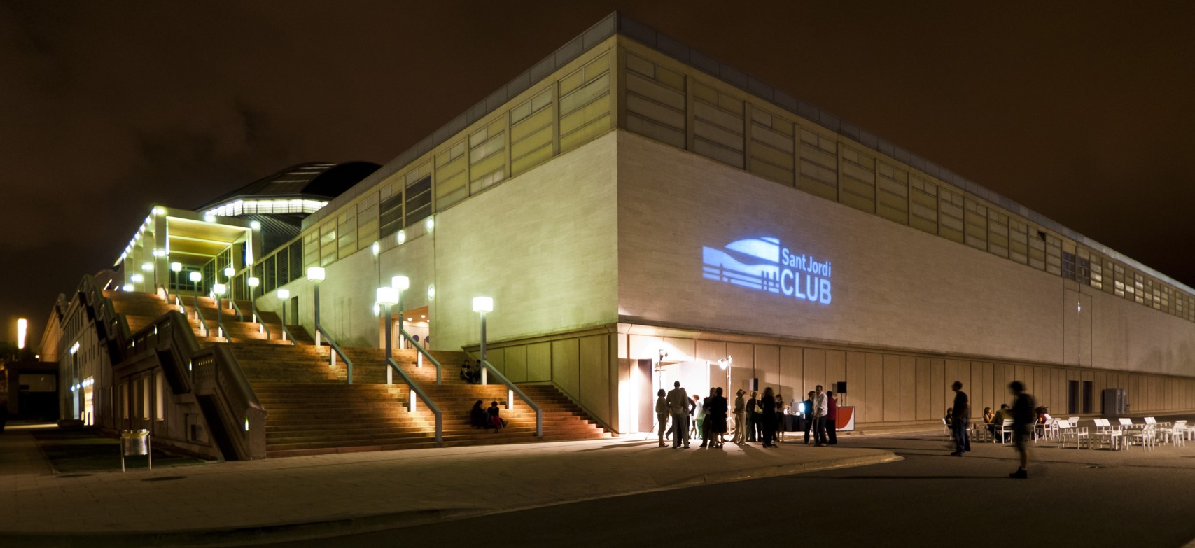 Exterior del Sant Jordi Club de Barcelona