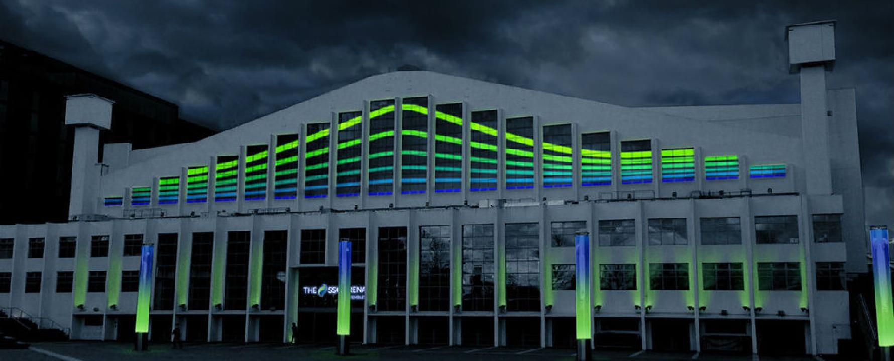 Promotional photograph of SSE Wembley Arena.